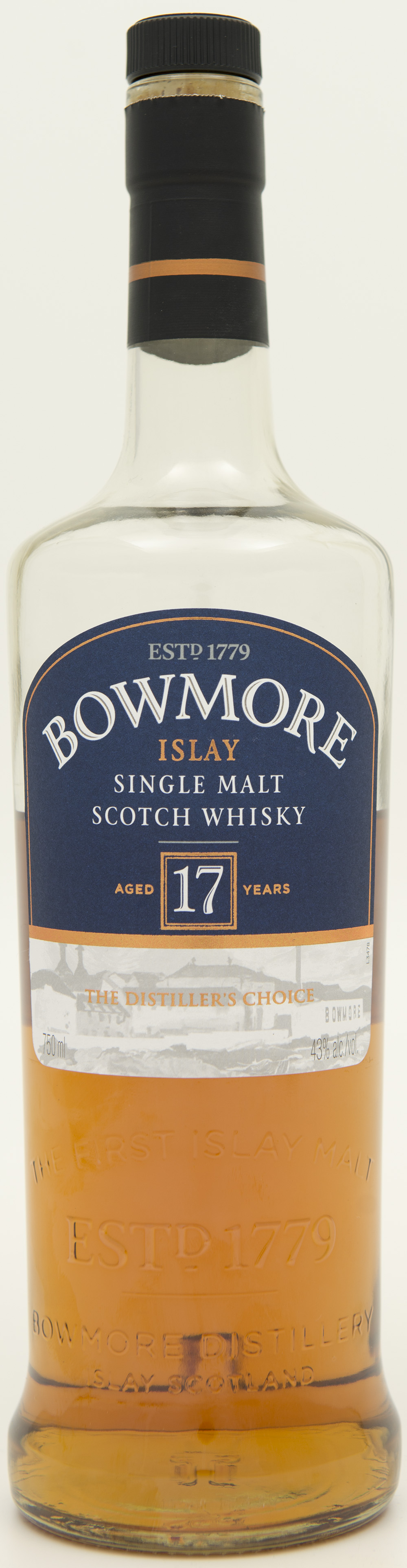 Billede: DSC_1125 - Bowmore 17 The Distillers Choice - bottle front.jpg