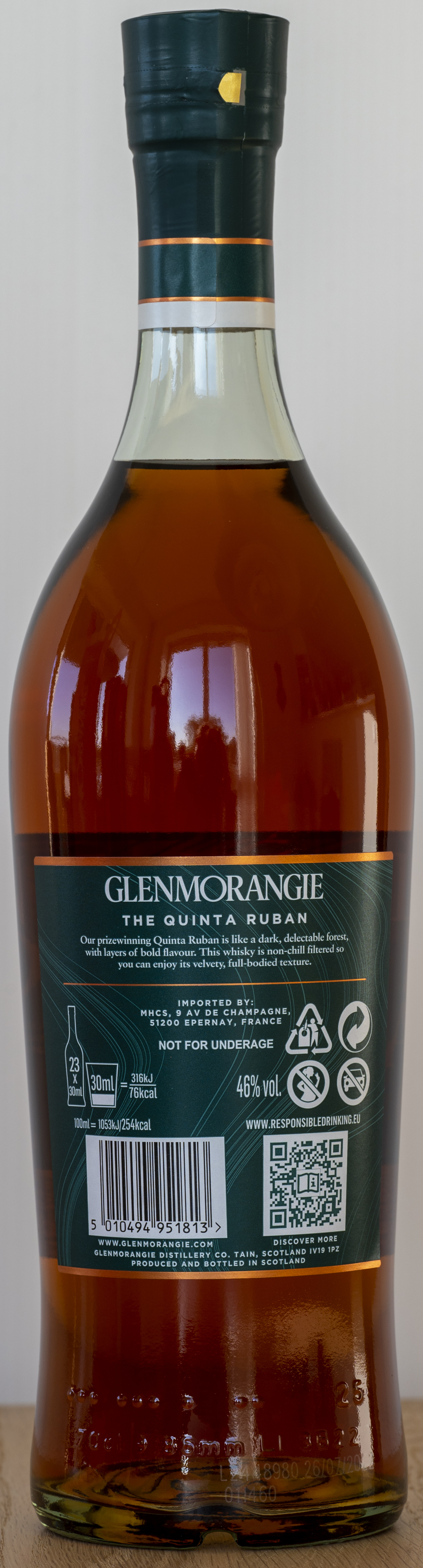 Billede: Z62_6460 - Glenmorangie 14 - bottle back.jpg