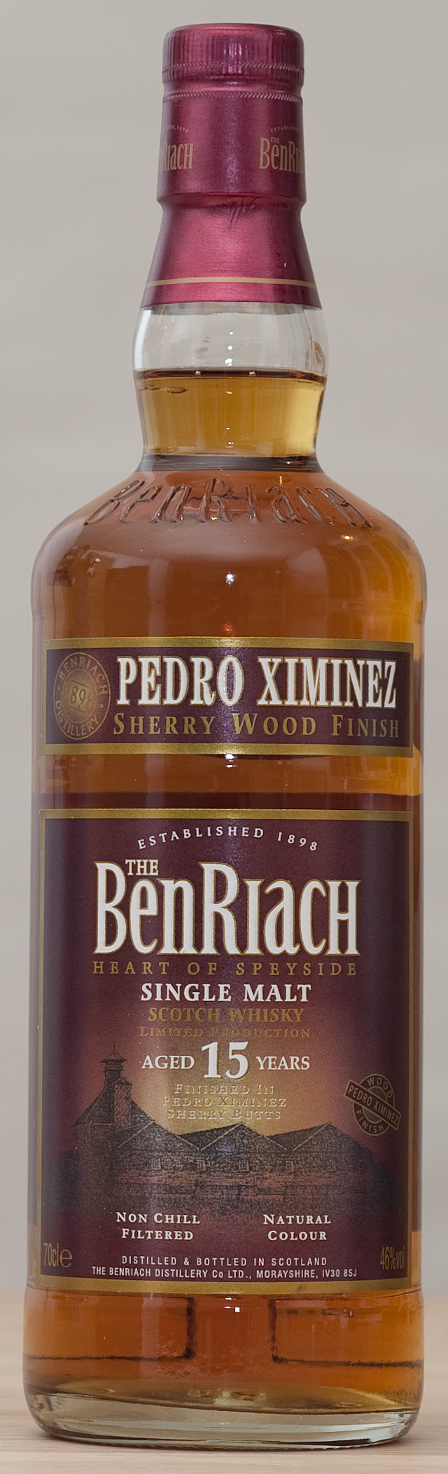 Billede: benriach 15 px sheery wood finish.jpg