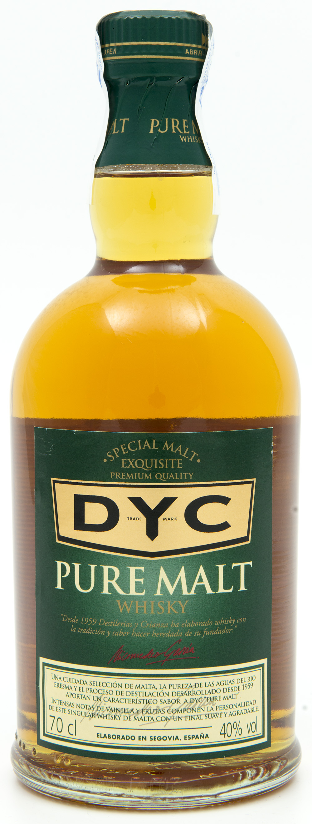 Billede: DSC_6193 - DYC Pure Malt - bottle front.jpg