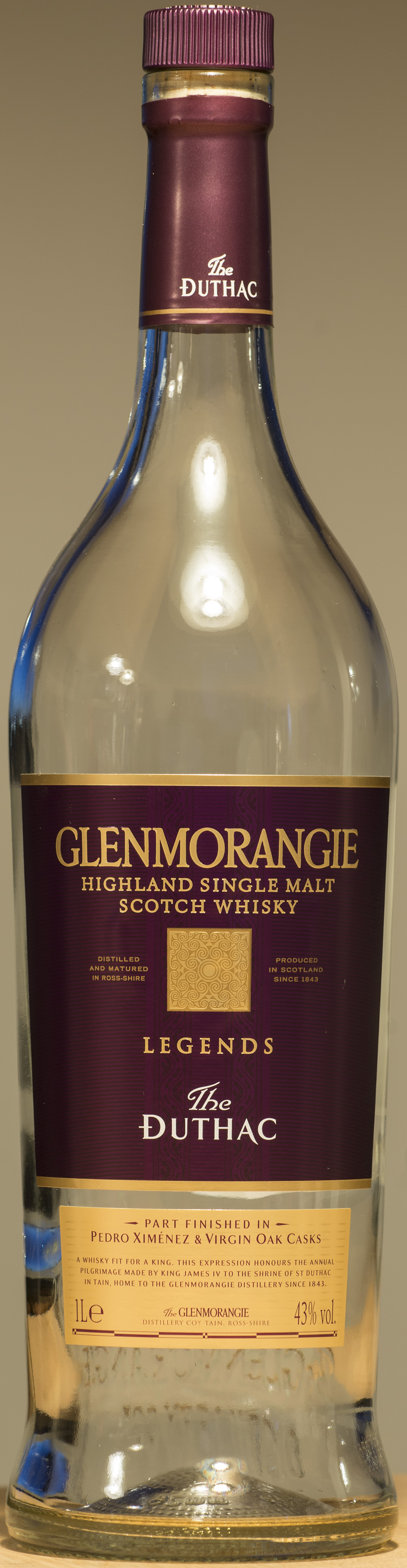 Billede: DSC_9094 - Glenmorangie The Duthac - bottle front.jpg