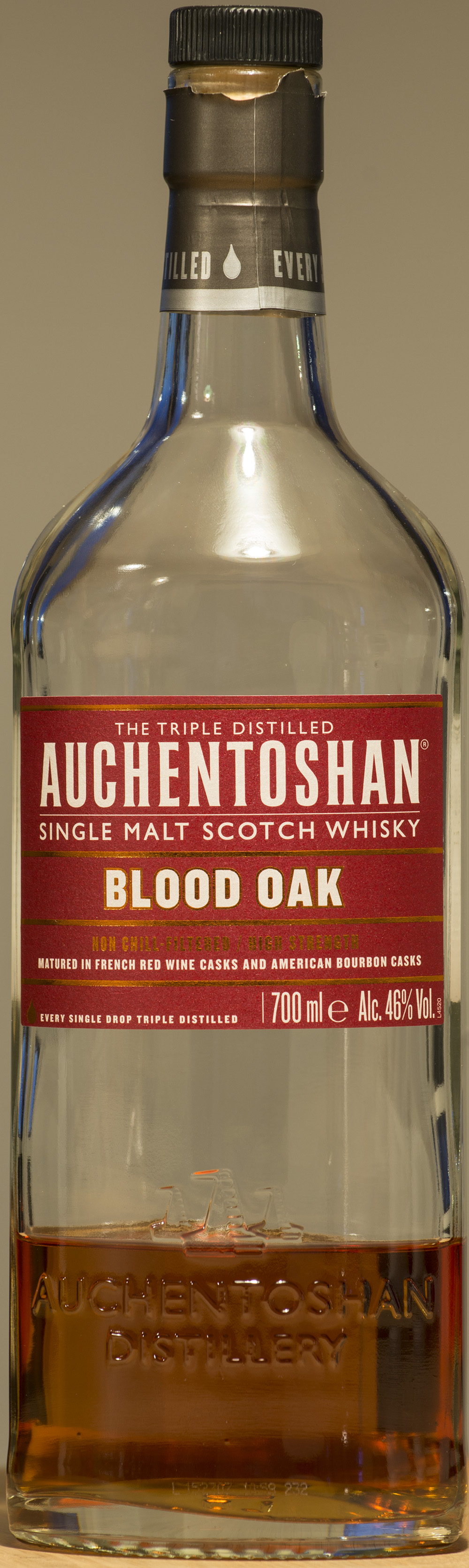 Billede: DSC_9090 - Auchentoshan Blood Oak - bottle front.jpg