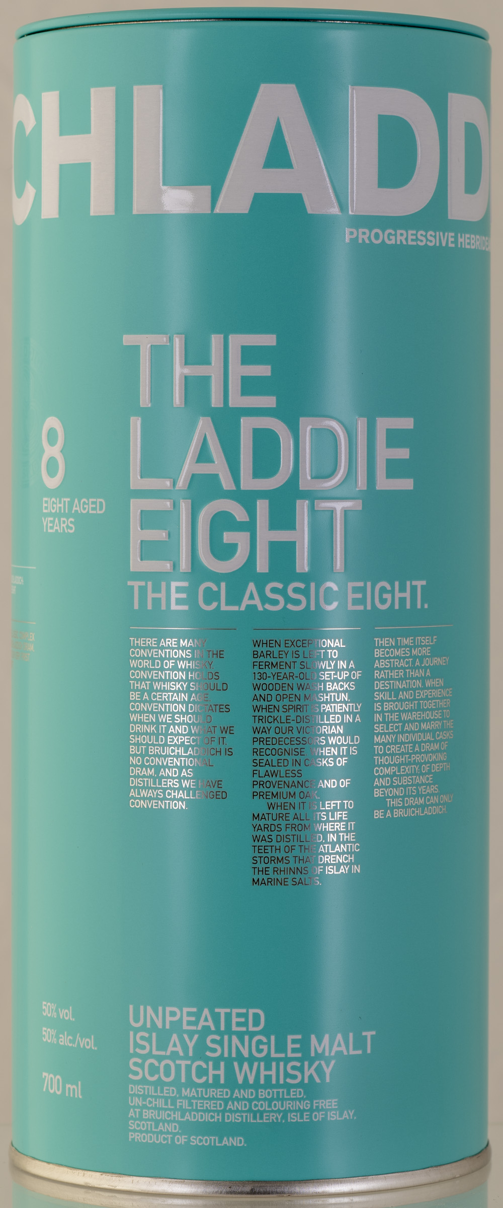 Billede: PHC_2293 - Bruichladdich The Laddie Eight - tube front.jpg