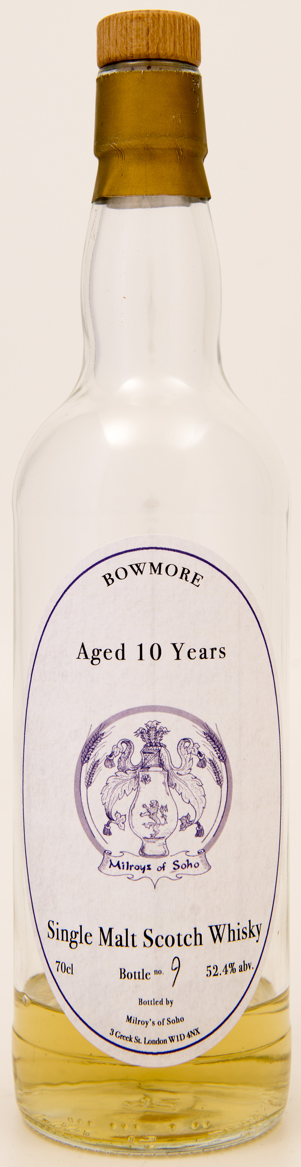 Billede: DSC_1416 - Milroys of Soho - Bowmore - bottle front.jpg
