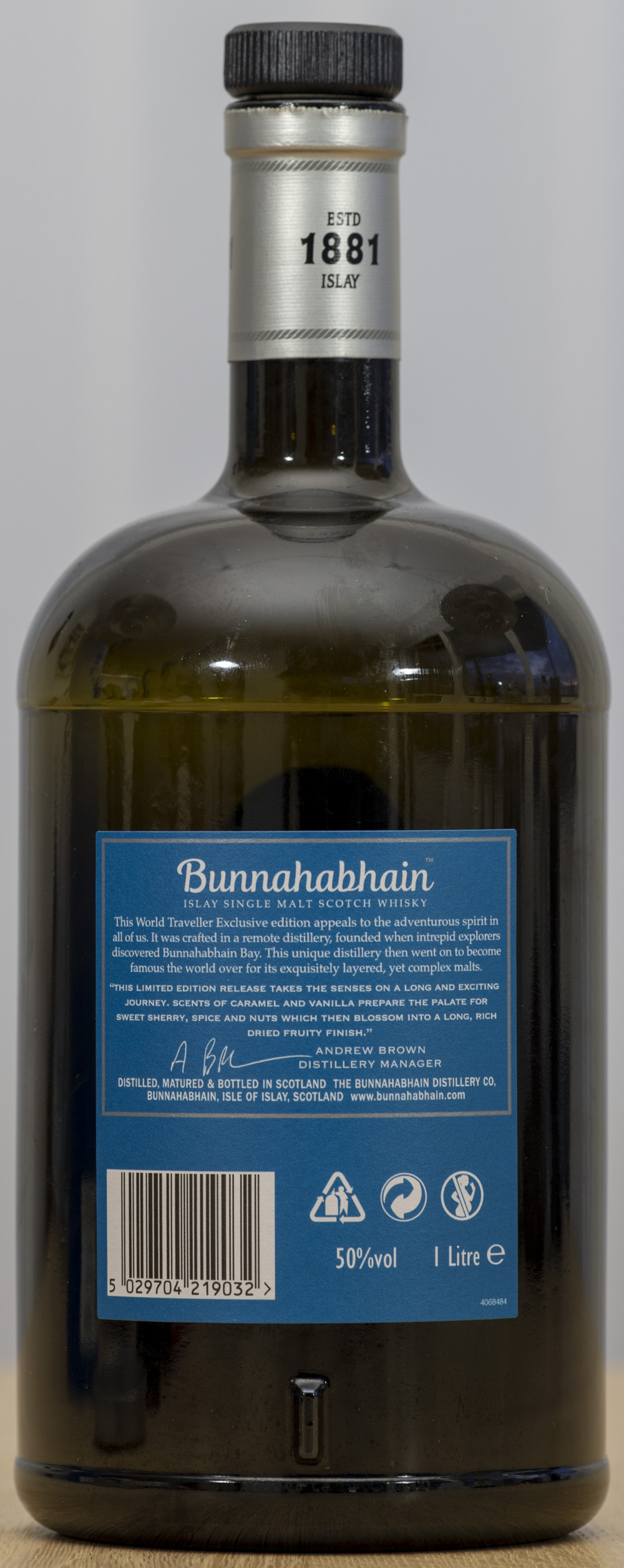 Billede: PHC_1539 - Bunnahabhain An Cladach - bottle back.jpg