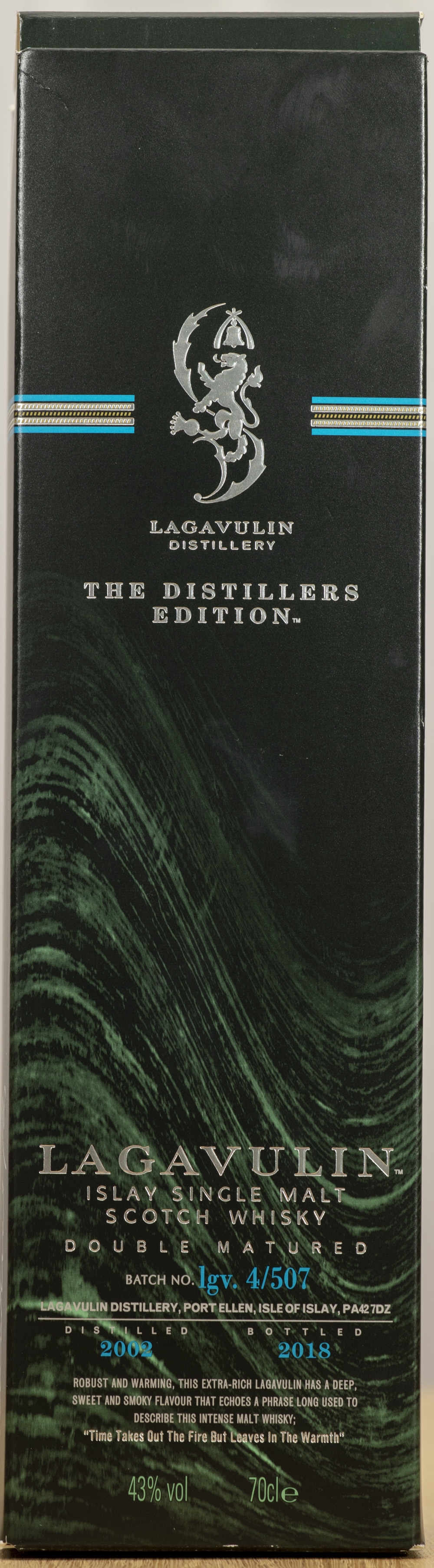 Billede: PHC_1584 - Lagavulin Distillers Edition - box front.jpg