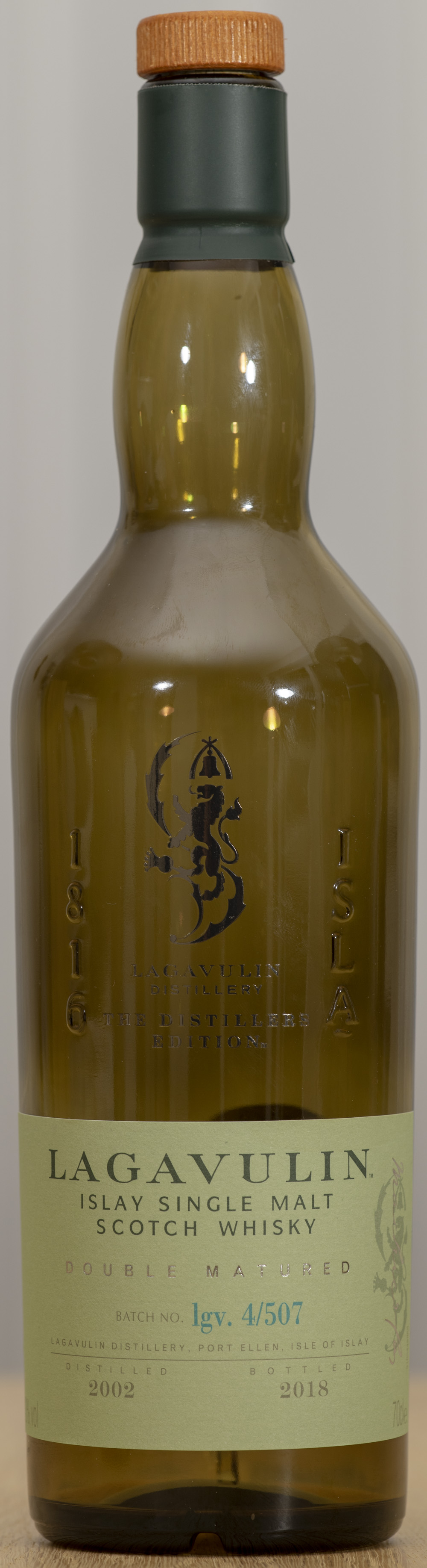 Billede: PHC_1586 - Lagavulin Distillers Edition - bottle front.jpg