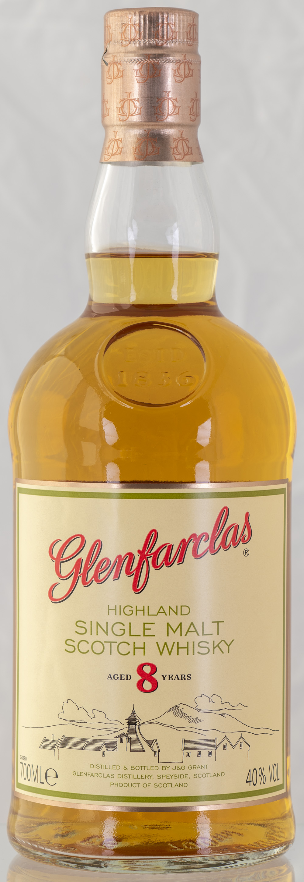 Billede: PHC_2238 - Glenfarclas 8 - bottle front.jpg