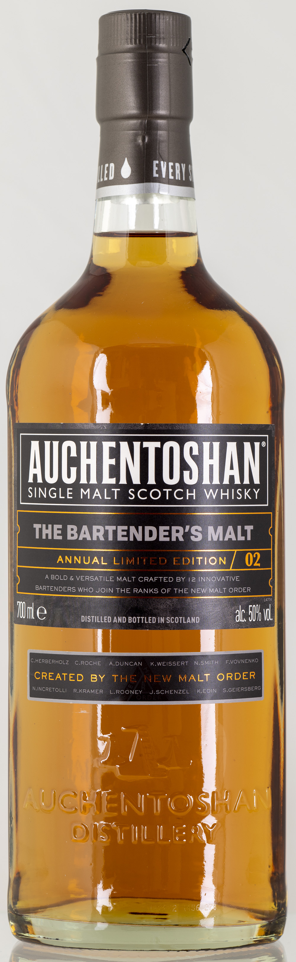 Billede: PHC_2190 - Auchentoshan The Bartenders Malt Annual Limited Edition 02 - bottle front.jpg