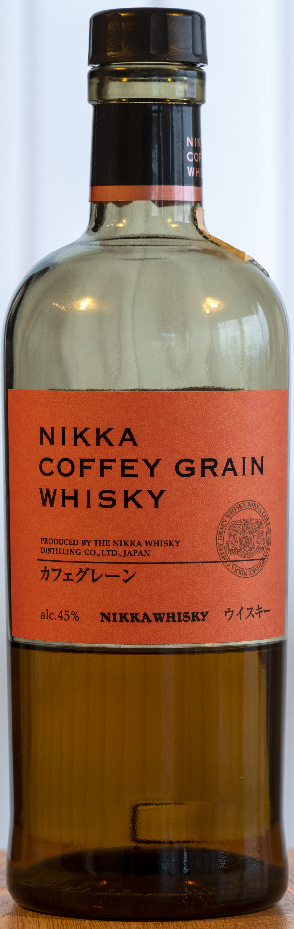 Billede: PHC_3951 - Nikka Coffey Grain Whisky - bottle front.jpg