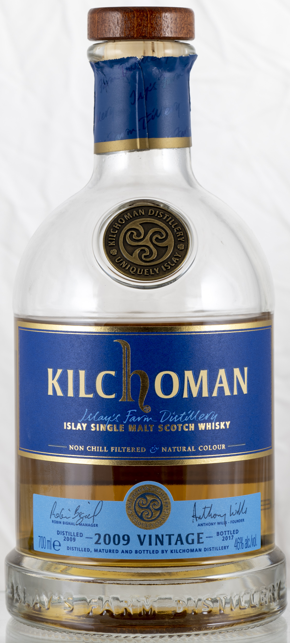 Billede: PHC_4059 - Kilchoma Vintage 2009 8 yers - bottle front.jpg