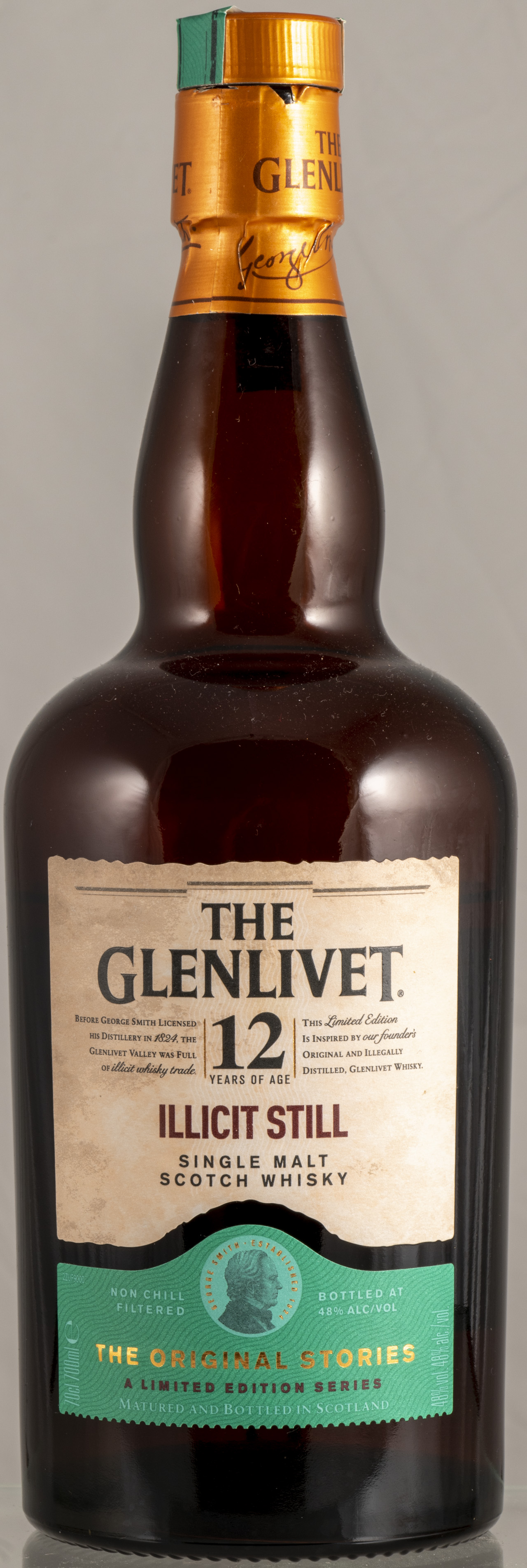 Billede: PHC_6065 - The Glenlivet 12 - Illicit Still - bottle front.jpg