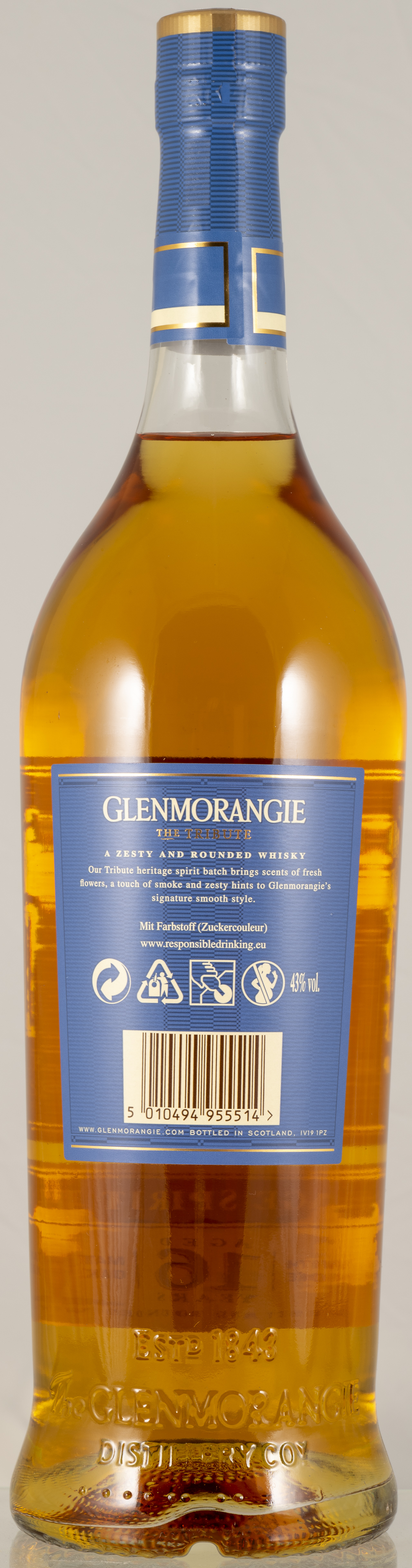 Billede: PHC_7070 - Glenmorangie The Tribute 16 - bottle back.jpg