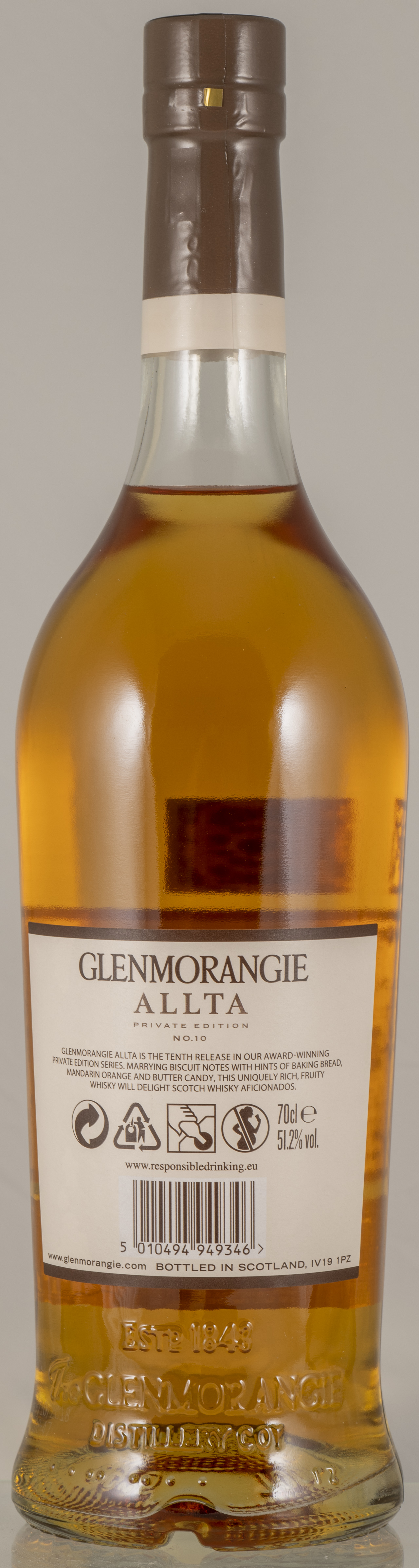 Billede: PHC_7079 - Glenmorangie Allta Private Edition No 10 - bottle back.jpg