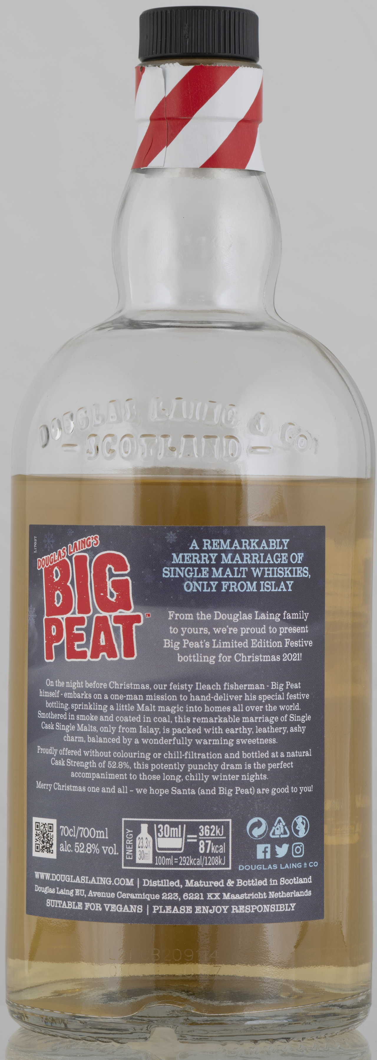Billede: PHC_7254 - Big Peat Christmas Edition - bottle back.jpg