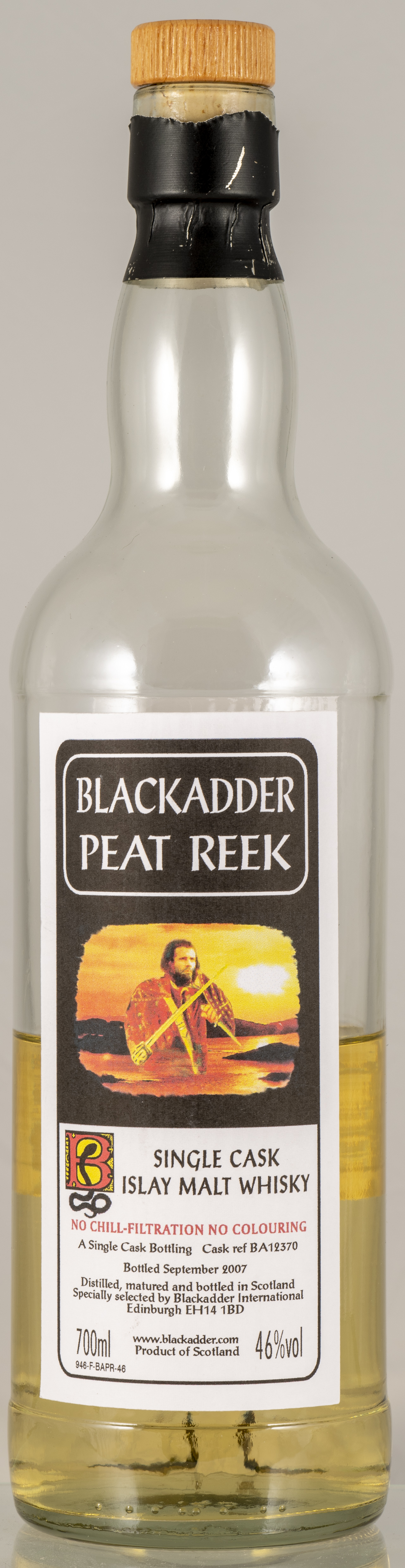 Billede: PHC_7084 - Blackadder Peat Reak - bottle front.jpg