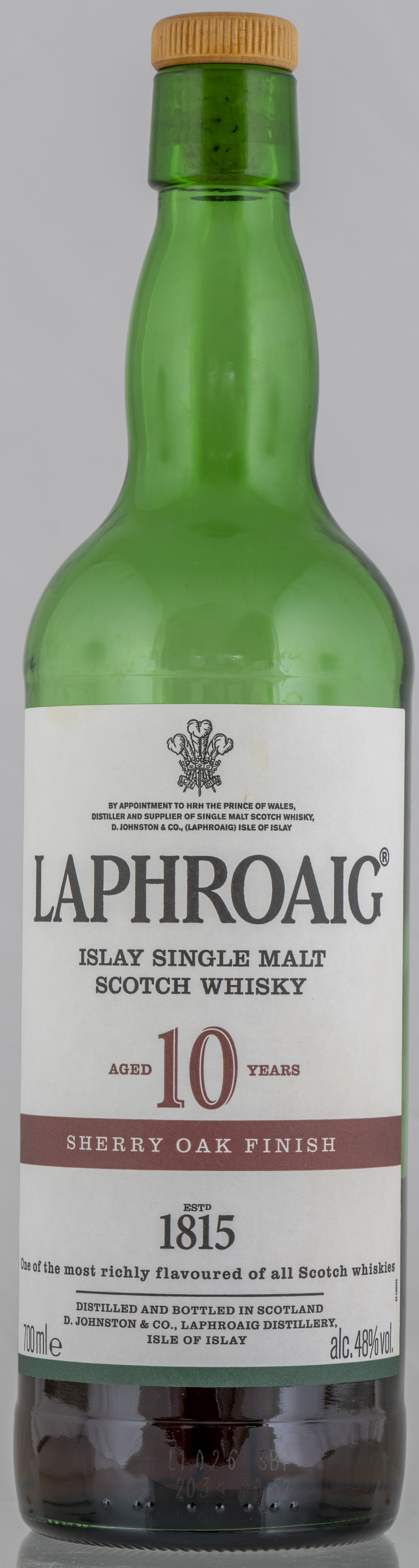 Billede: PHC_7249 - Laproaig 10 Sherry Oak Finish - bottle front.jpg