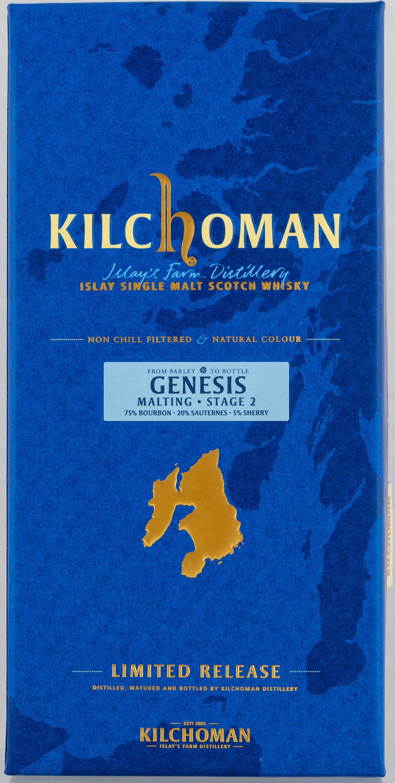 Billede: PHC_7288 - Kilchoman - Genesis - Malting Stage 2 - box front.jpg