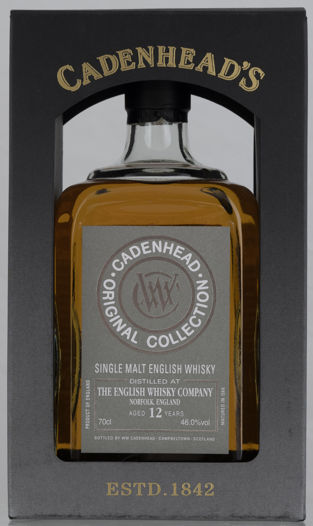 Billede: PHC_7268 - Cadenheads Original Collection The English Whisky Company 12 - box front.jpg