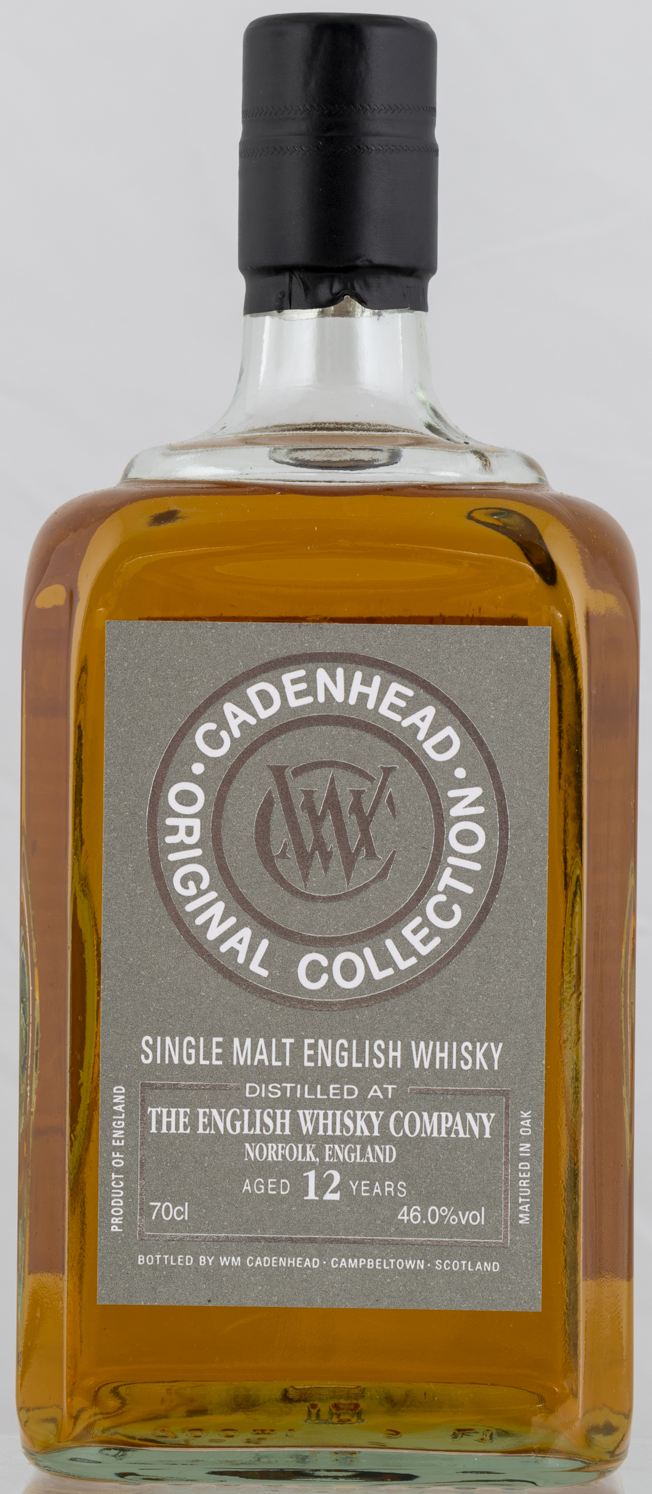 Billede: PHC_7270 - Cadenheads Original Collection The English Whisky Company 12 - bottle front.jpg