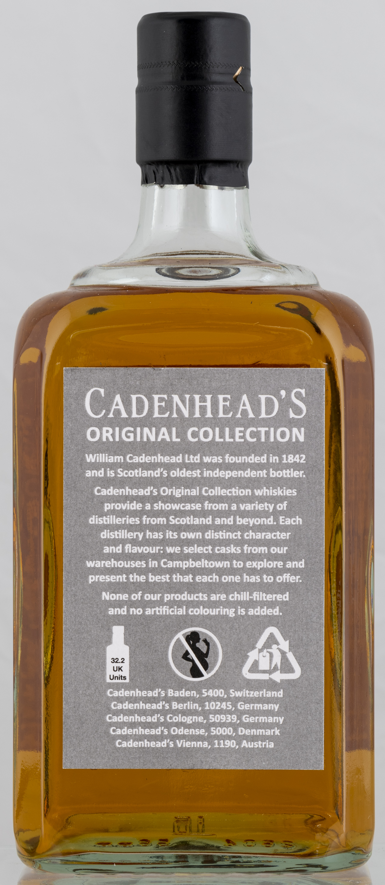 Billede: PHC_7271 - Cadenheads Original Collection The English Whisky Company 12 - bottle back.jpg