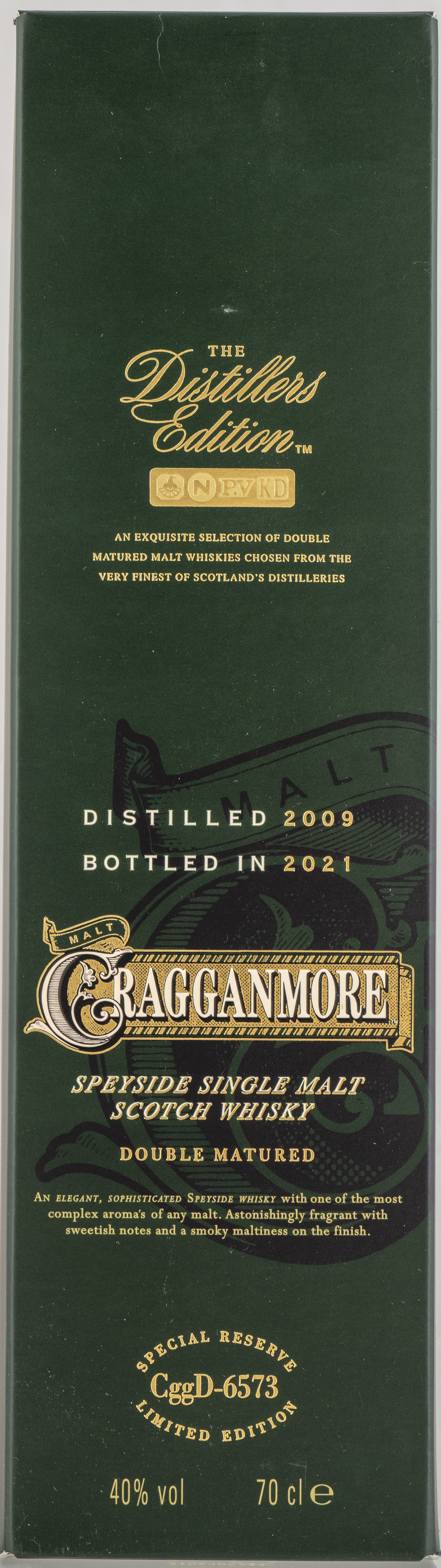 Billede: PHC_7308 - Cragganmore Distillers Edition 2009-2021 CggD-6573 - box front.jpg