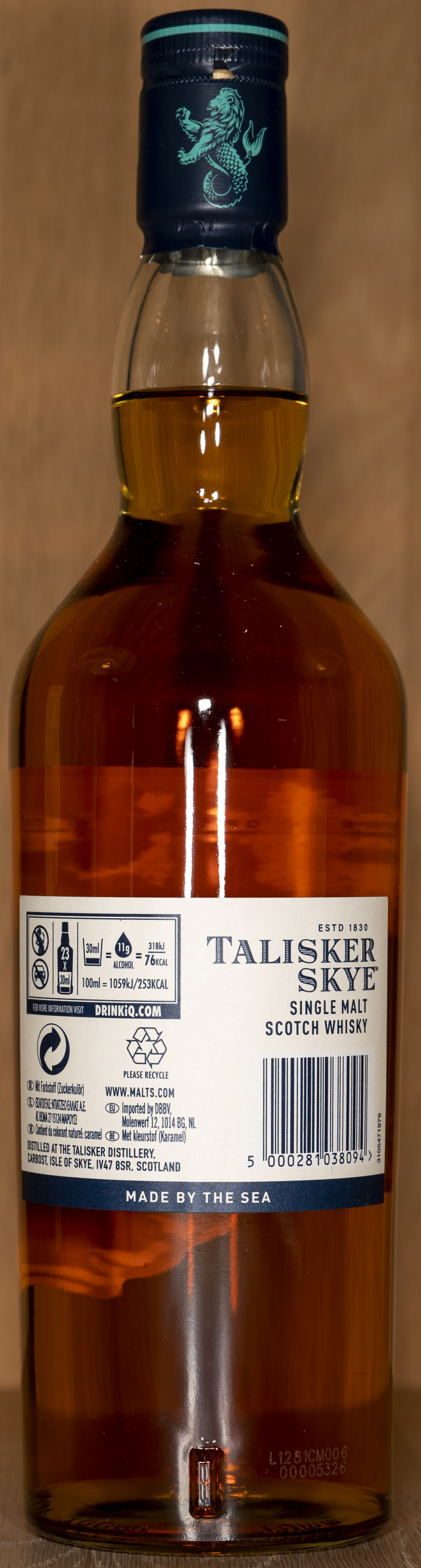 Billede: DSC_5011 - Talisker Skye - bottle back.jpg