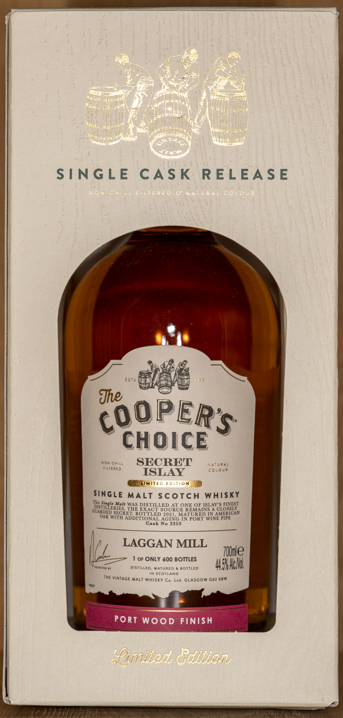 Billede: DSC_5043 - The Coopers Choice Secret Islay Laggan Mill - box front.jpg