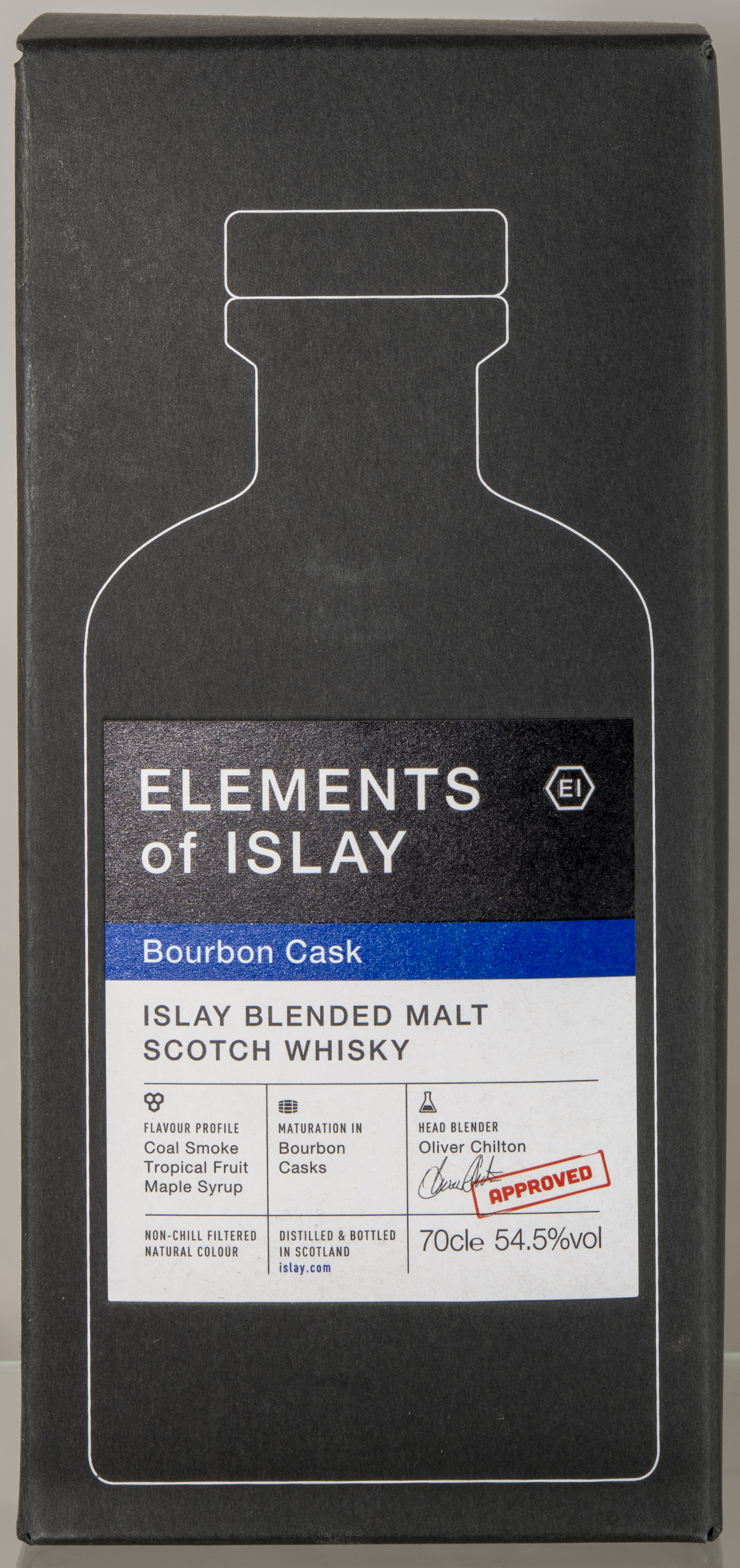 Billede: D85_8312 - Elements of Islay - Bourbon Cask - box front.jpg