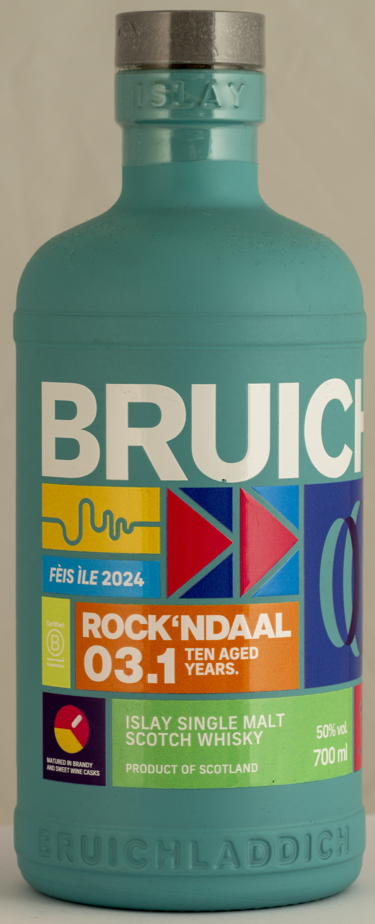 Billede: NZ8_6458 - Bruichladdich Rock Indaal 03.1 Feis Isle 2024 - bottle front.jpg