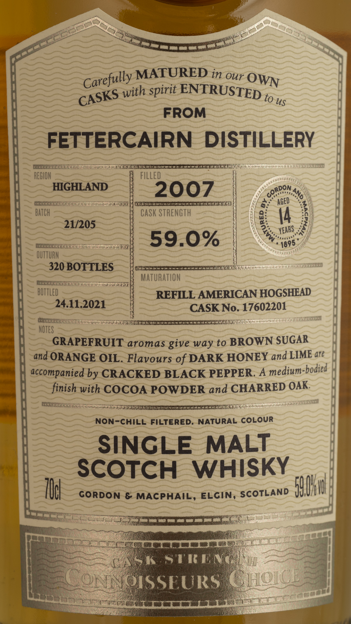 Billede: NZ8_6464 - Gordon and MacPhail CC from Fettercairn - front label.jpg