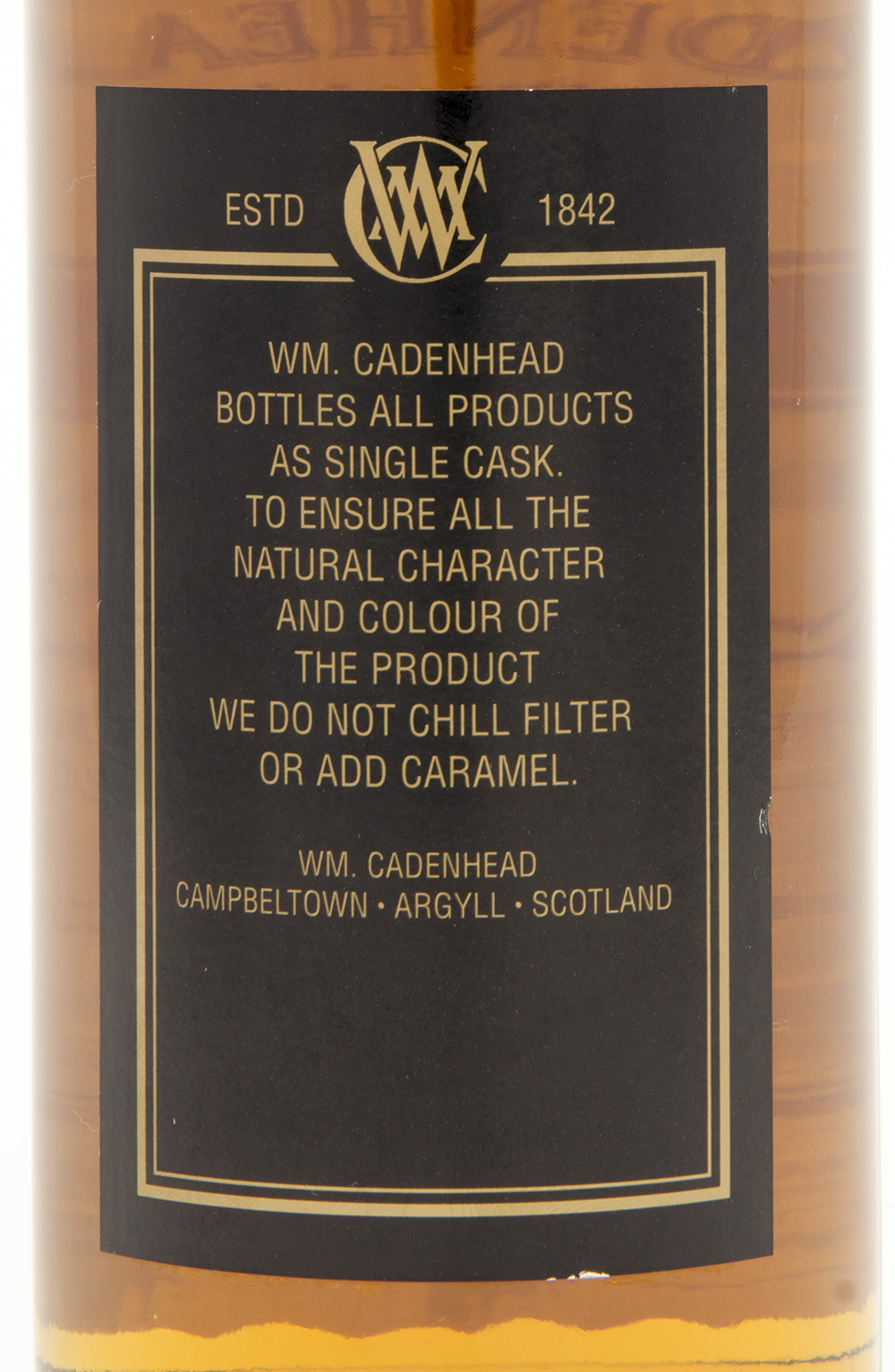 Billede: DSC_4810 - Cadenheads World Whiskies - Cradle Mountain from the Small Concern Distillery - 11 years - back label.jpg