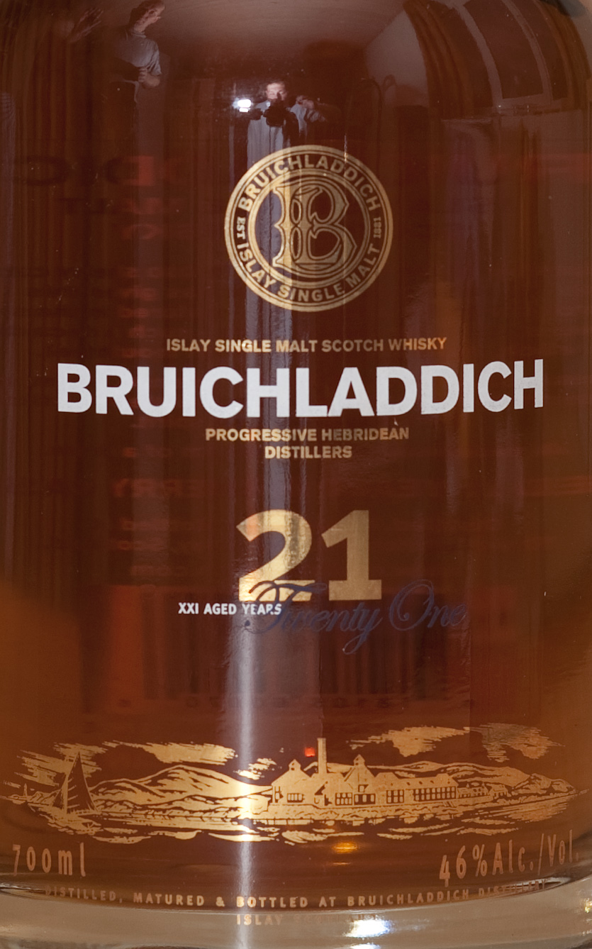 Billede: bruichladdich 21 - bottle front label.jpg