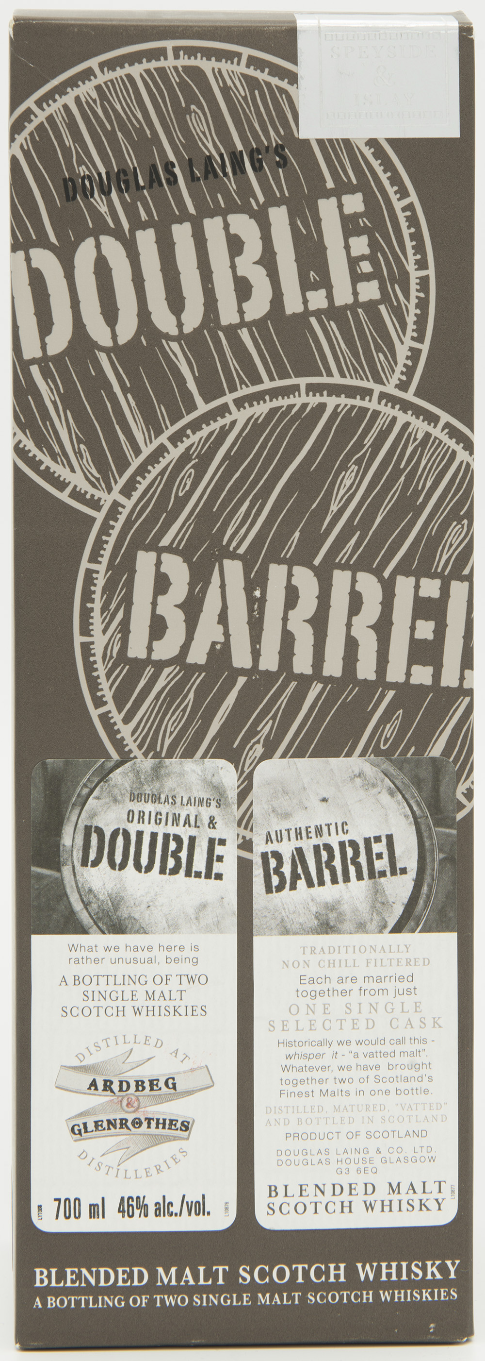 Billede: DSC_3676 Douglas Laing's Double Barrel - Ardbeg and Glenrothes- box front.jpg