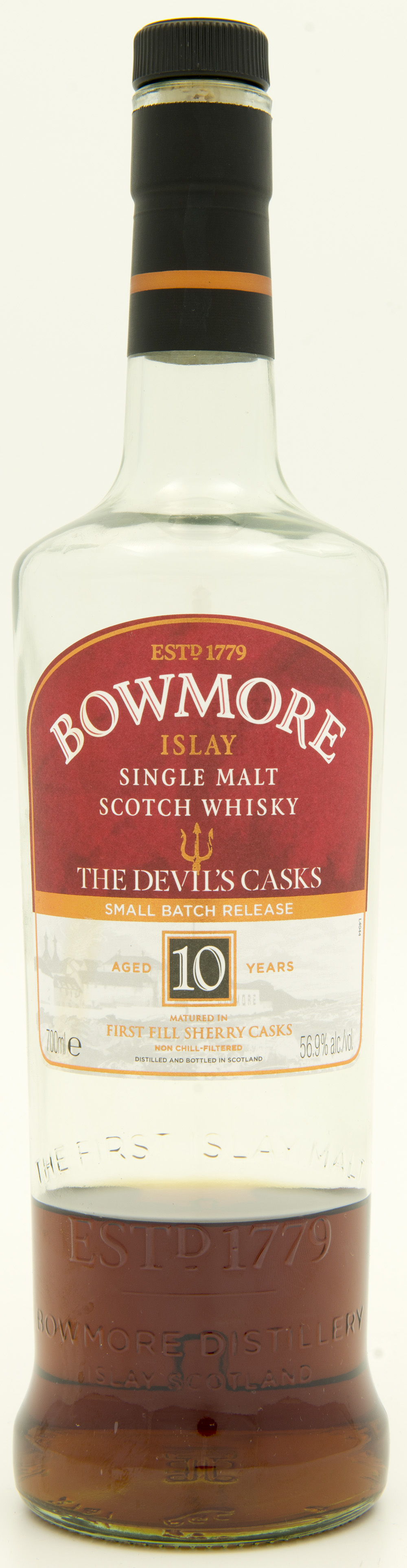 Billede: DSC_4770 - Bowmore Devils Cask - bottle front.jpg